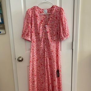 NWT Misa Los Angeles floral printed dress Size XS